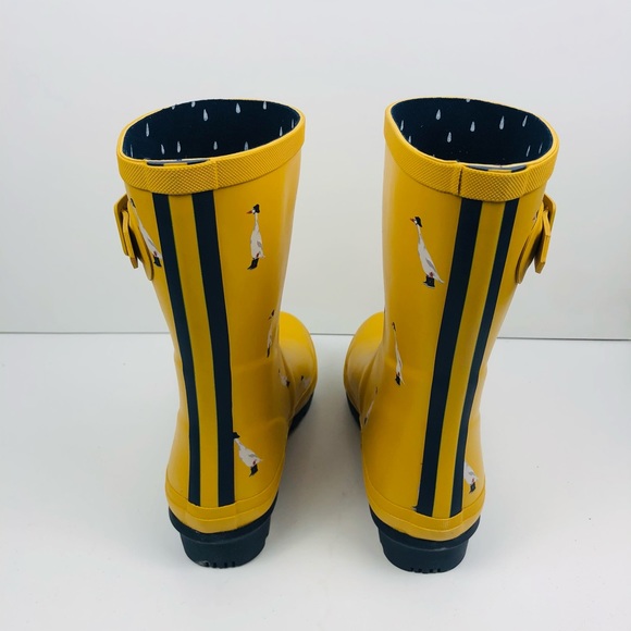NWT JOULES geese mid calf rain boots sz8,9 - Picture 6 of 8